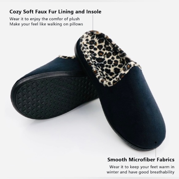 Available!
Women Leopard Print Slippers 
Black,  Size :  7 - Picture 3 of 5